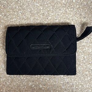 Vera Bradley Black Quilted Wallet